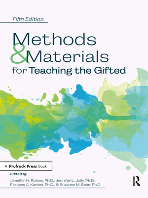 cover image of Methods and Materials for Teaching the Gifted